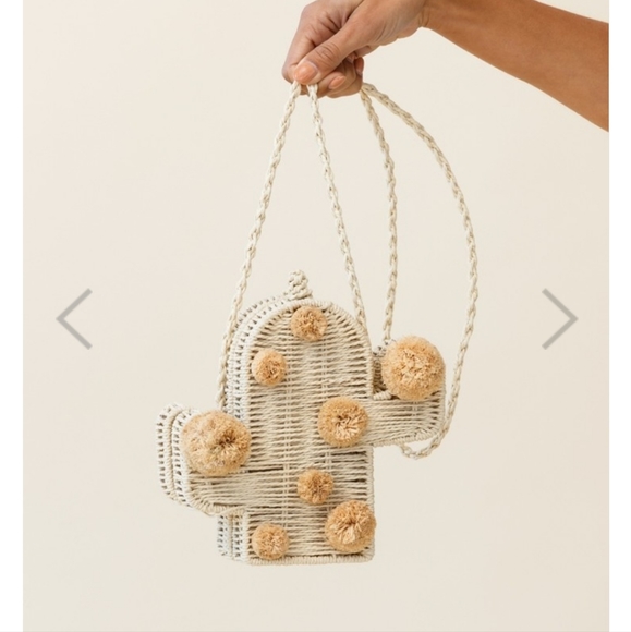 Cactus Straw Bag - Picture 2 of 4